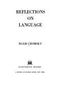 Tapa de Reflections on language