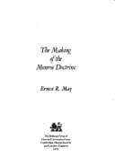 Tapa de The making of the Monroe doctrine