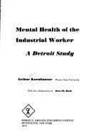 Tapa de Mental health of the industrial worker