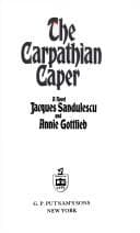 Tapa de The Carpathian caper