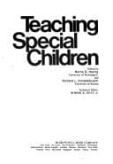 Tapa de Teaching special children