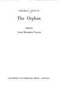 Tapa de The orphan