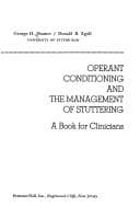Tapa de Operant conditioning and the management of stuttering