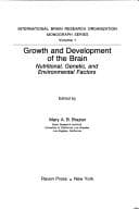Tapa de Growth and development of the brain