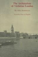 Tapa de The Architecture of Victorian London