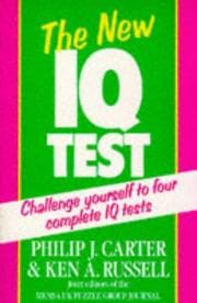 Tapa de The new IQ test
