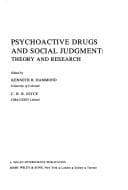 Tapa de Psychoactive drugs and social judgment