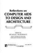Tapa de Reflections on computer aids to design and architecture
