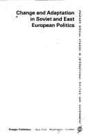 Tapa de Change and adaptation in Soviet and East European politics