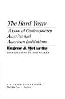 Tapa de The hard years