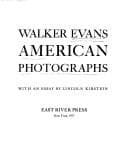 Tapa de American photographs