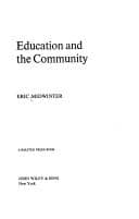 Tapa de Education and the community