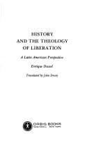 Tapa de History and the theology of liberation