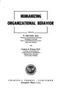 Tapa de Humanizing organizational behavior