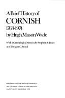 Tapa de A brief history of Cornish, 1763-1974