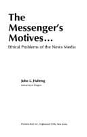 Tapa de The messenger's motives