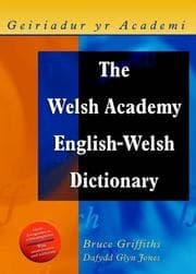 Tapa de The Welsh Academy English-Welsh dictionary