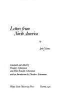Tapa de Letters from North America