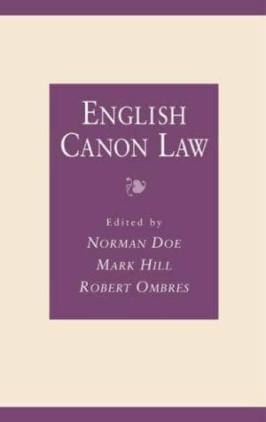 Tapa de English canon law