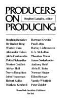 Tapa de Producers on producing