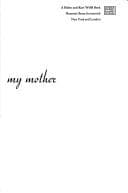 Tapa de Letter to my mother