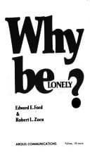 Tapa de Why be lonely ?