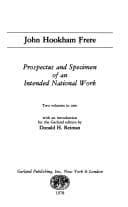 Tapa de Prospectus and specimen of an intended national work