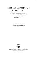 Tapa de The economy of Scotland in its European setting, 1550-1625