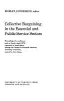 Tapa de Collective bargaining in the essential and public service sectors