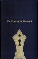 Tapa de The crime of the boulevard
