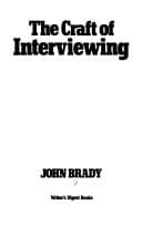 Tapa de The craft of interviewing