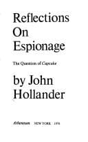 Tapa de Reflections on espionage