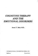 Tapa de Cognitive therapy and the emotional disorders