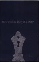 Tapa de Stories from the diary of a doctor