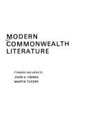 Tapa de Modern Commonwealth literature