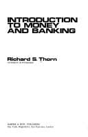 Tapa de Introduction to money and banking