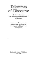 Tapa de Dilemmas of discourse