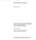 Tapa de The European vision of America