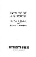 Tapa de How to be a survivor