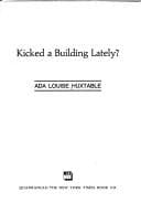Tapa de Kicked a building lately?