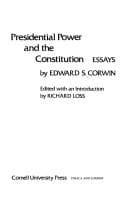 Tapa de Presidential power and the Constitution