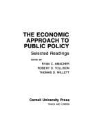 Tapa de The Economic approach to public policy