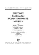 Tapa de Essays on radicalism in contemporary America