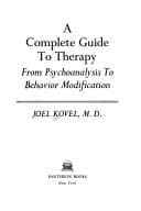 Tapa de A complete guide to therapy