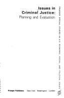 Tapa de Issues in criminal justice