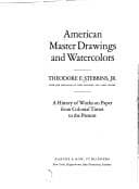 Tapa de American master drawings and watercolors