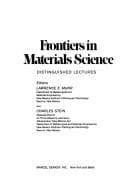 Tapa de Frontiers in materials science