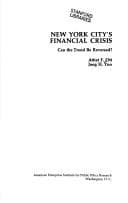 Tapa de New York City's financial crisis