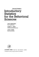 Tapa de Introductory statistics for the behavioral sciences