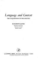 Tapa de Language and context